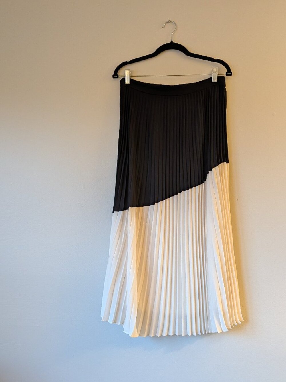 Skirt, Ivory and Black